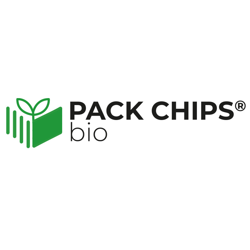Verpackungschips aus Pflanzenstärke BIO 400l Schwarz
