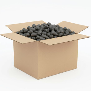 Verpackungschips aus Pflanzenstärke BIO 100l Schwarz