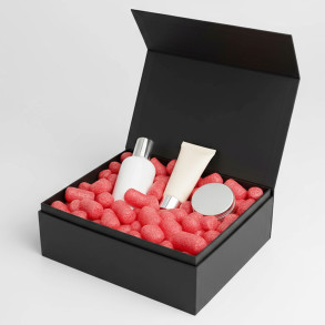 Verpackungschips aus Pflanzenstärke BIO 100l Rot