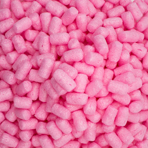 Verpackungschips aus Pflanzenstärke BIO 200l Rosa
