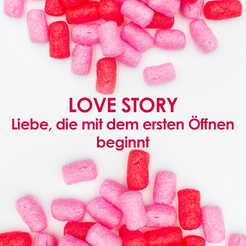 Love Story - Verpackungschips Aus Pflanzenstärke BIO 200l