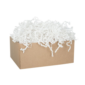 Papierwolle weiß 1 kg – Papierfüllmaterial für Verpackung und Versand