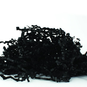 Papierwolle Schwarz 1 kg – Papierfüllmaterial für Verpackung und Versand