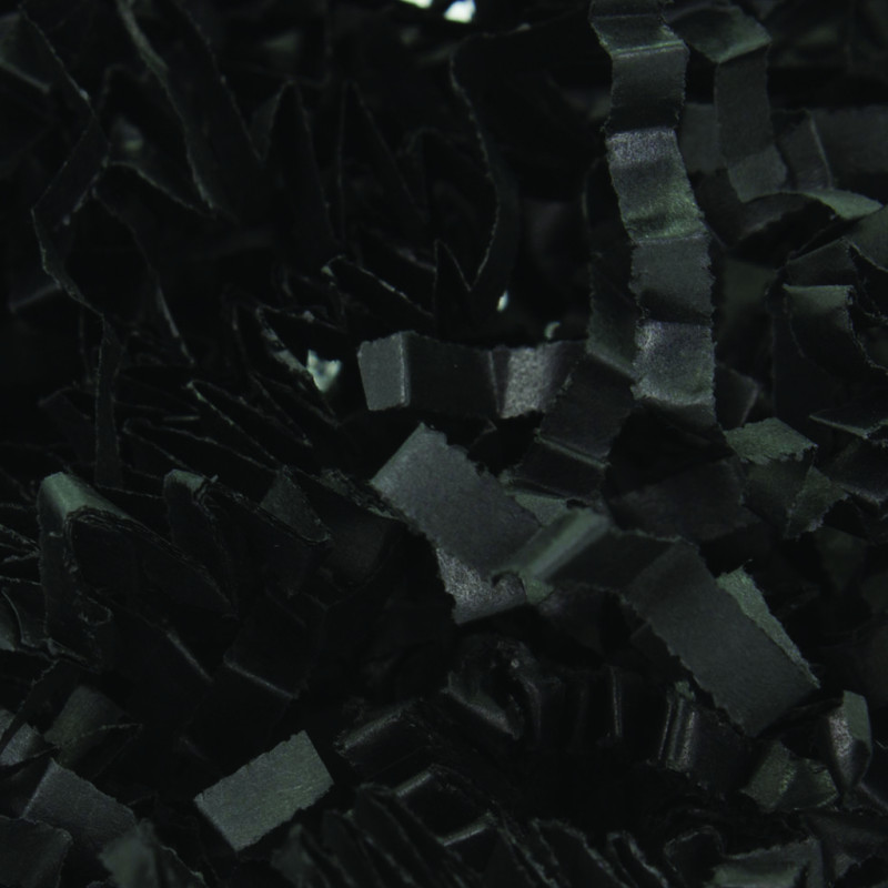 Papierwolle Schwarz 1 kg – Papierfüllmaterial für Verpackung und Versand