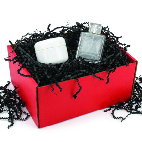 Papierwolle Schwarz 1 kg – Papierfüllmaterial für Verpackung und Versand