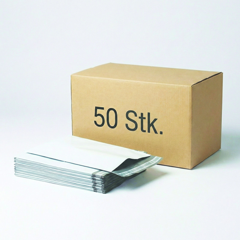 Folienversandtaschen Standard B3 400x500mm 50 Stk. Unbedruckt