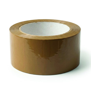 Verpackungsklebeband Acryl Braun 48 mm x 66 Yards 1 Stück