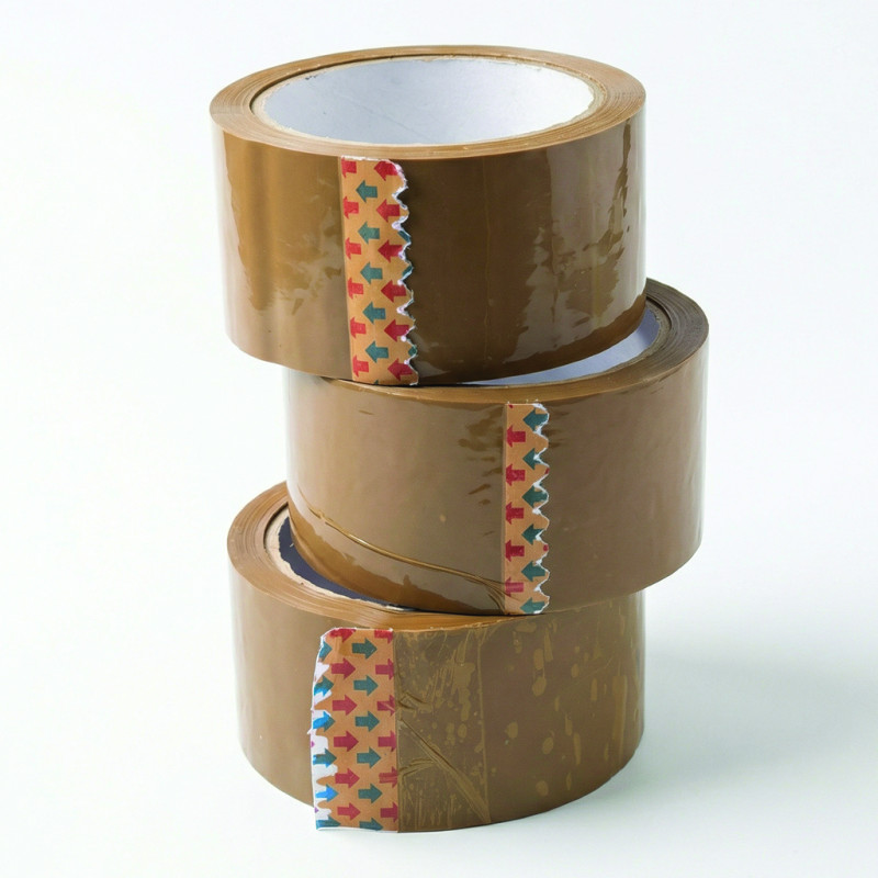 Verpackungsklebeband Acryl Braun 48 mm x 66 Yards 1 Stück