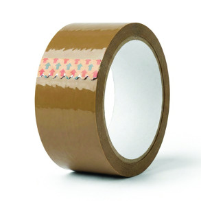 Verpackungsklebeband Acryl Braun 48 mm x 66 Yards 1 Stück