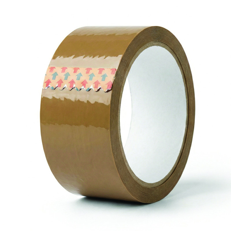 Verpackungsklebeband Acryl Braun 48 mm x 66 Yards 1 Stück