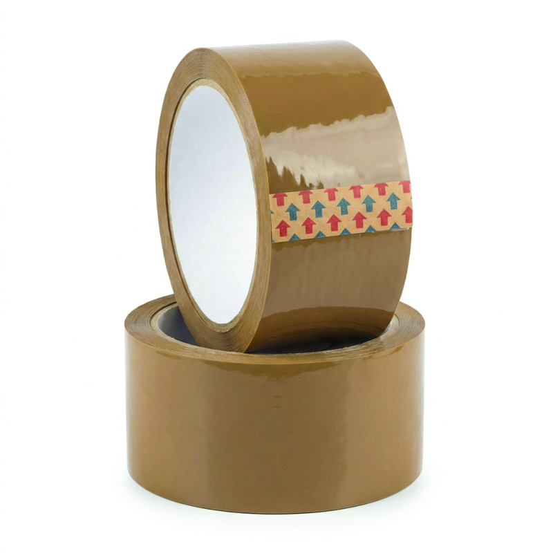 Verpackungsklebeband Acryl Braun 48 mm x 66 Yards 1 Stück