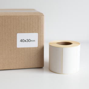 Thermotransfer-etiketten 40x30mm 2000Stck Hülsenkern 40mm