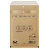 100 Luftpolster-Versandtaschen braun 170x225 mm C13 EKO TAP Comebag®