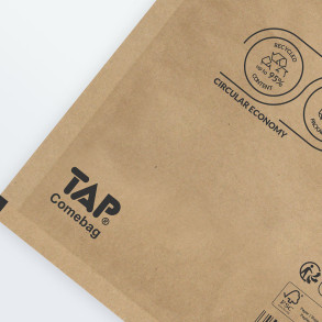 100 Luftpolster-Versandtaschen braun 170x225 mm C13 EKO TAP Comebag®