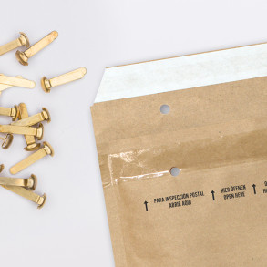 100 Luftpolster-Versandtaschen braun 250x350 mm G17 EKO TAP Comebag®