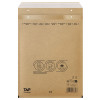 100 Luftpolster-Versandtaschen braun 290x370 mm H18 EKO TAP Comebag®