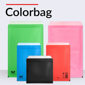 100 Luftpolster-Versandtaschen Rot 250x350 mm G17 EKO TAP Comebag®