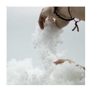 1kg Silikonfüllung Kugelfaser I Qualität – Füllwatte für Kissen