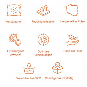 3kg Silikonfüllung Kugelfaser I Qualität – Füllwatte für Kissen