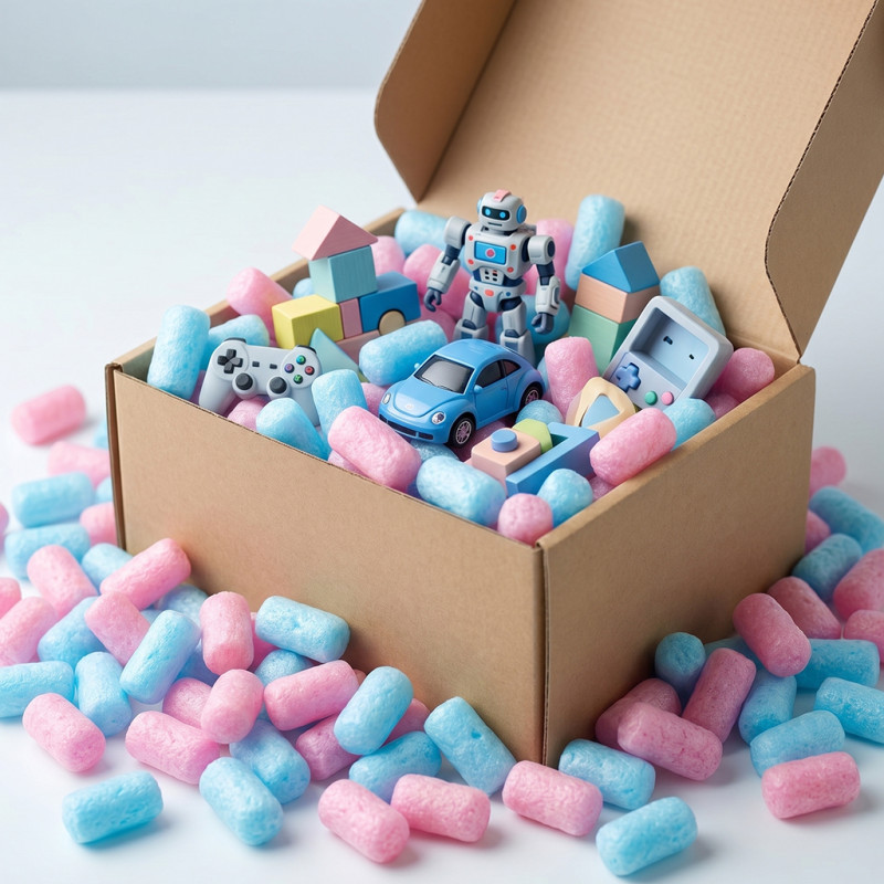 Bubble Gum - Verpackungschips Aus Pflanzenstärke BIO 200l