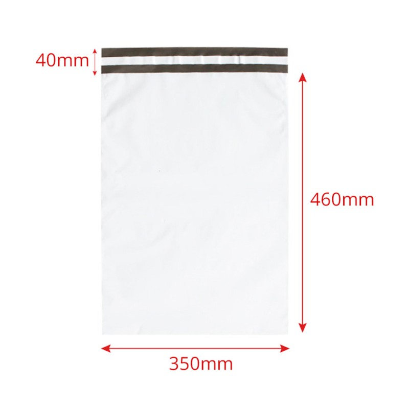 Folienversandtaschen Standard C3 350x460mm 50 Stk. Unbedruckt