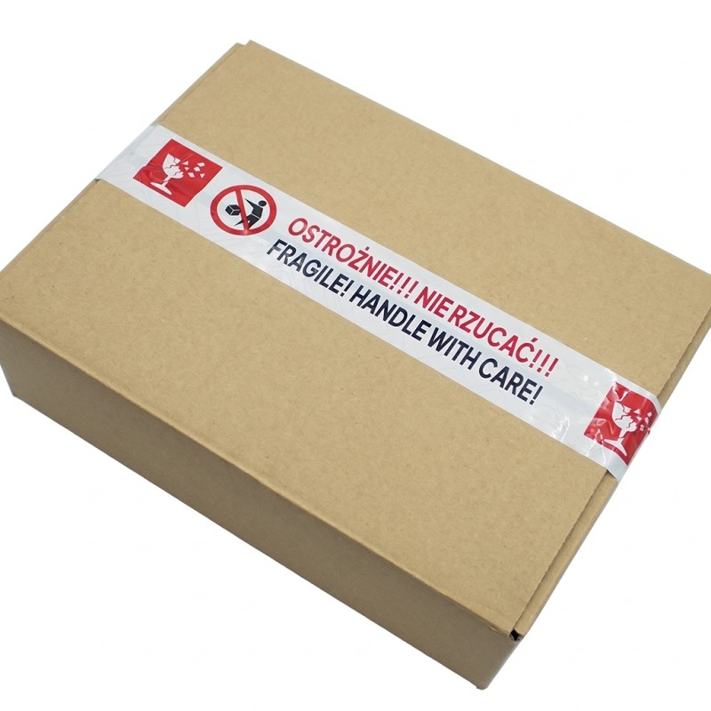 Verpackungsklebeband Fragile! Handle with Care! 48 mm x 60 m PP