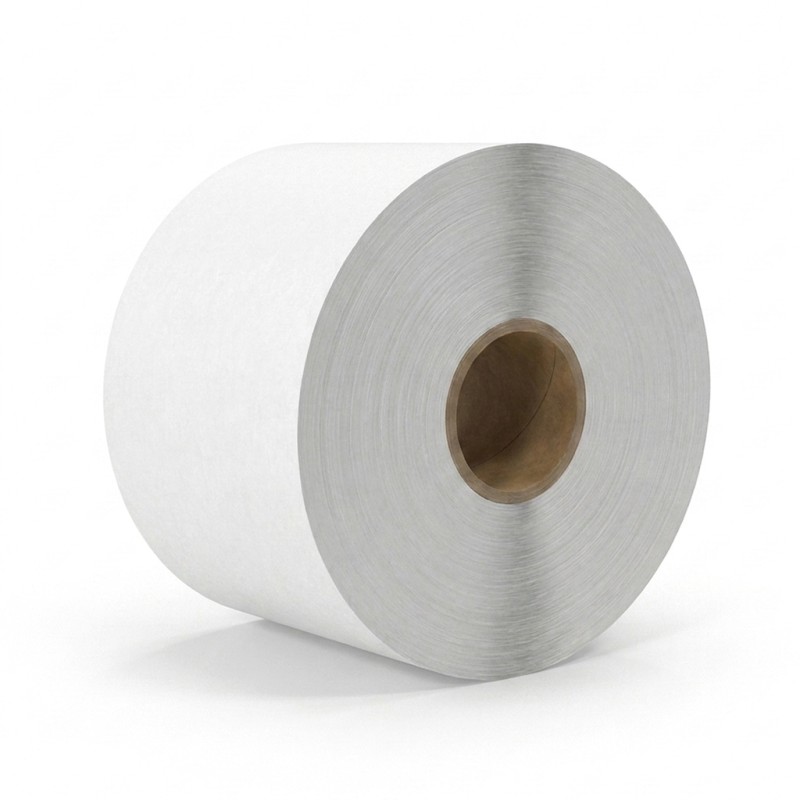 Linerless Thermo-Versandetiketten 100mm / 100 m / 25mm Hotmelt