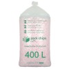 Verpackungschips aus Pflanzenstärke BIO 400l Pastellrosa