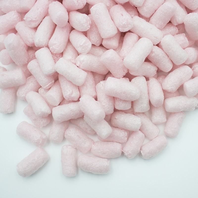 Verpackungschips aus Pflanzenstärke BIO 400l Pastellrosa