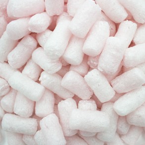 Verpackungschips aus Pflanzenstärke BIO 400l Pastellrosa