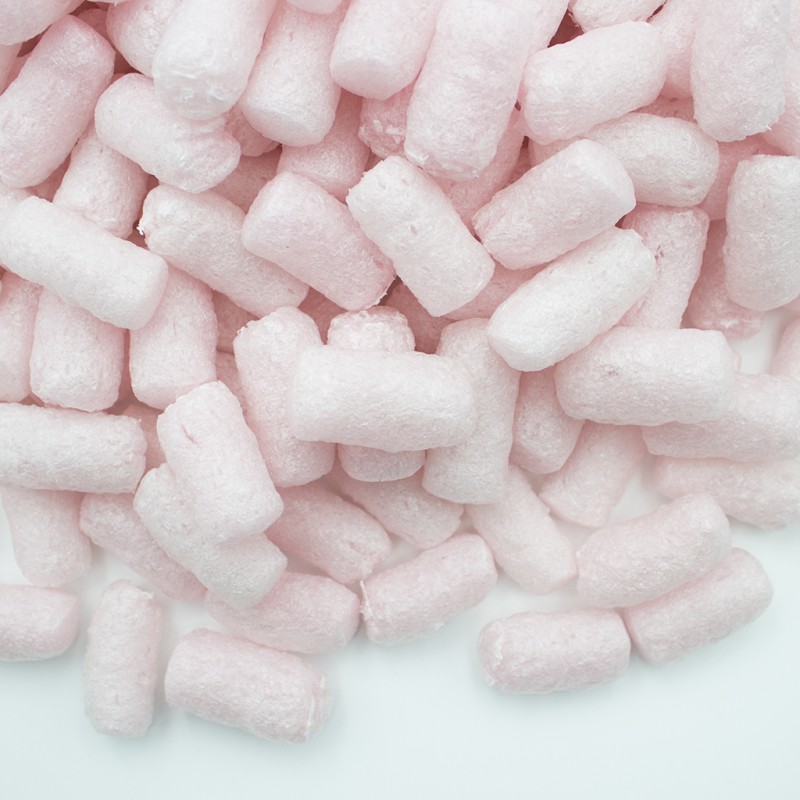 Verpackungschips aus Pflanzenstärke BIO 400l Pastellrosa