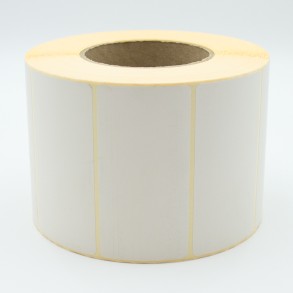 Thermoetiketten ECO 100×50 mm 2000 Stück Hülse 76 mm Weiß