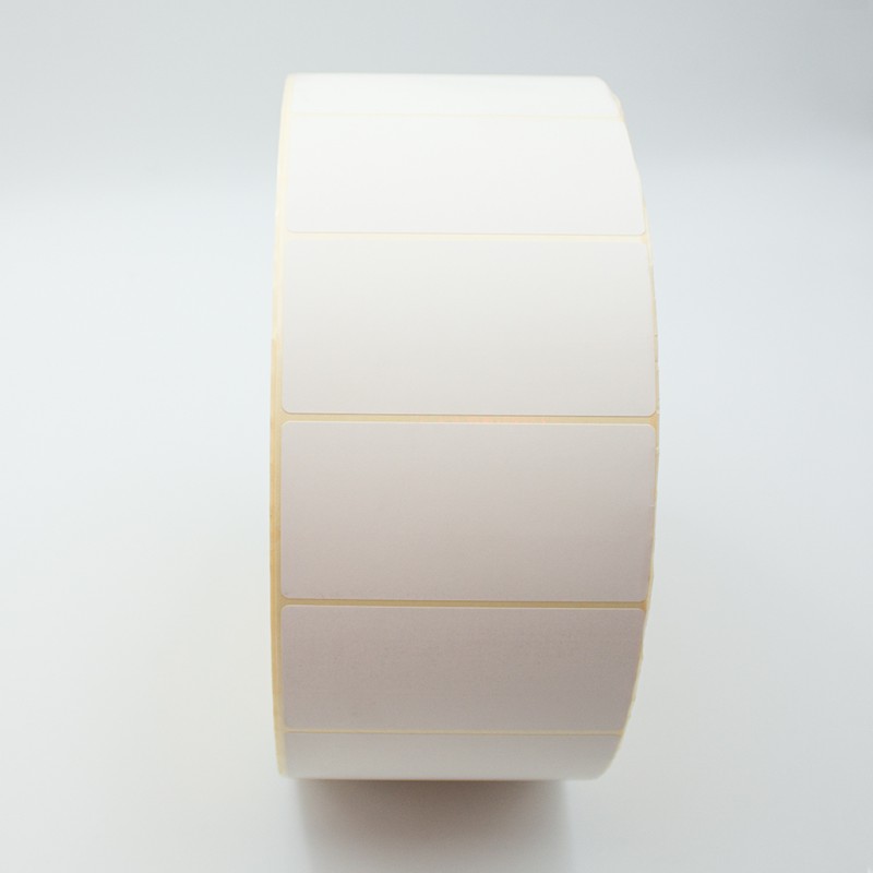Thermoetiketten ECO 100×50 mm 6000 Stück Hülse 76 mm Weiß