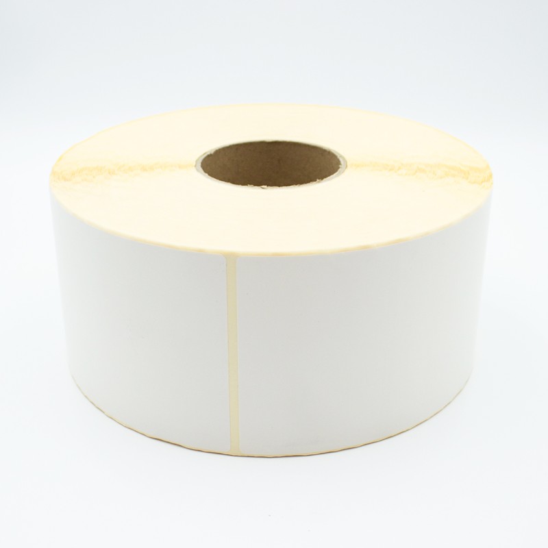 Thermoetiketten 103x199mm 1500 Stück Hülsenkern 76mm weiß