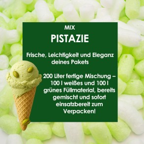 Pistazieneis - Verpackungschips Aus Pflanzenstärke BIO 200l