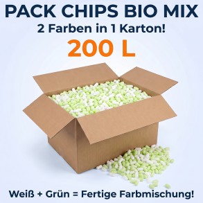 Pistazieneis - Verpackungschips Aus Pflanzenstärke BIO 200l