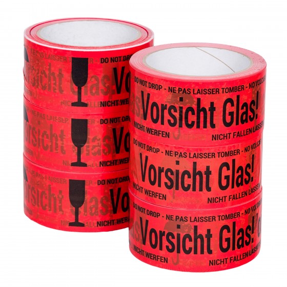 Vorsicht Glas Klebeband Vorsicht Glas Klebeband