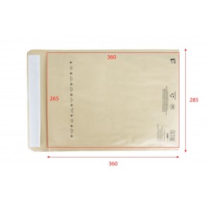 Gepolsterter Umschlag 285cm x 360cm