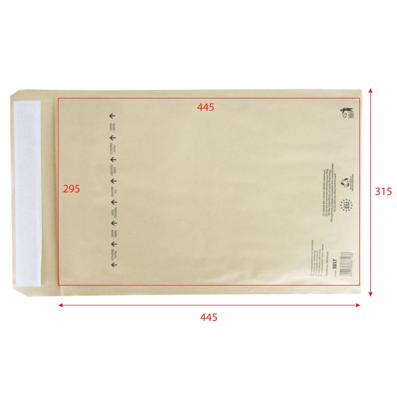 Luftpolsterpapier-Versandtaschen C3 315 x 445 mm
