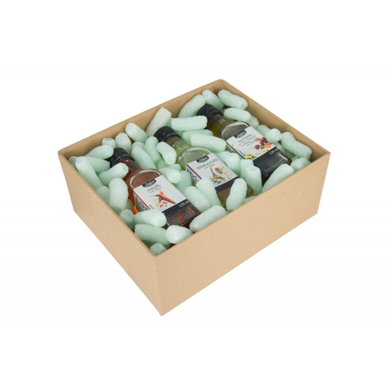 Verpackungschips Aus Pflanzenstärke BIO 100l Grün