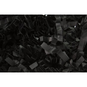 Papierwolle 4mm Schwarz 1kg