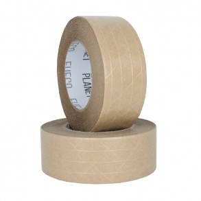 Verstärktes Papier-Verpackungsband 50 mm x 60 Yards wasseraktiviert